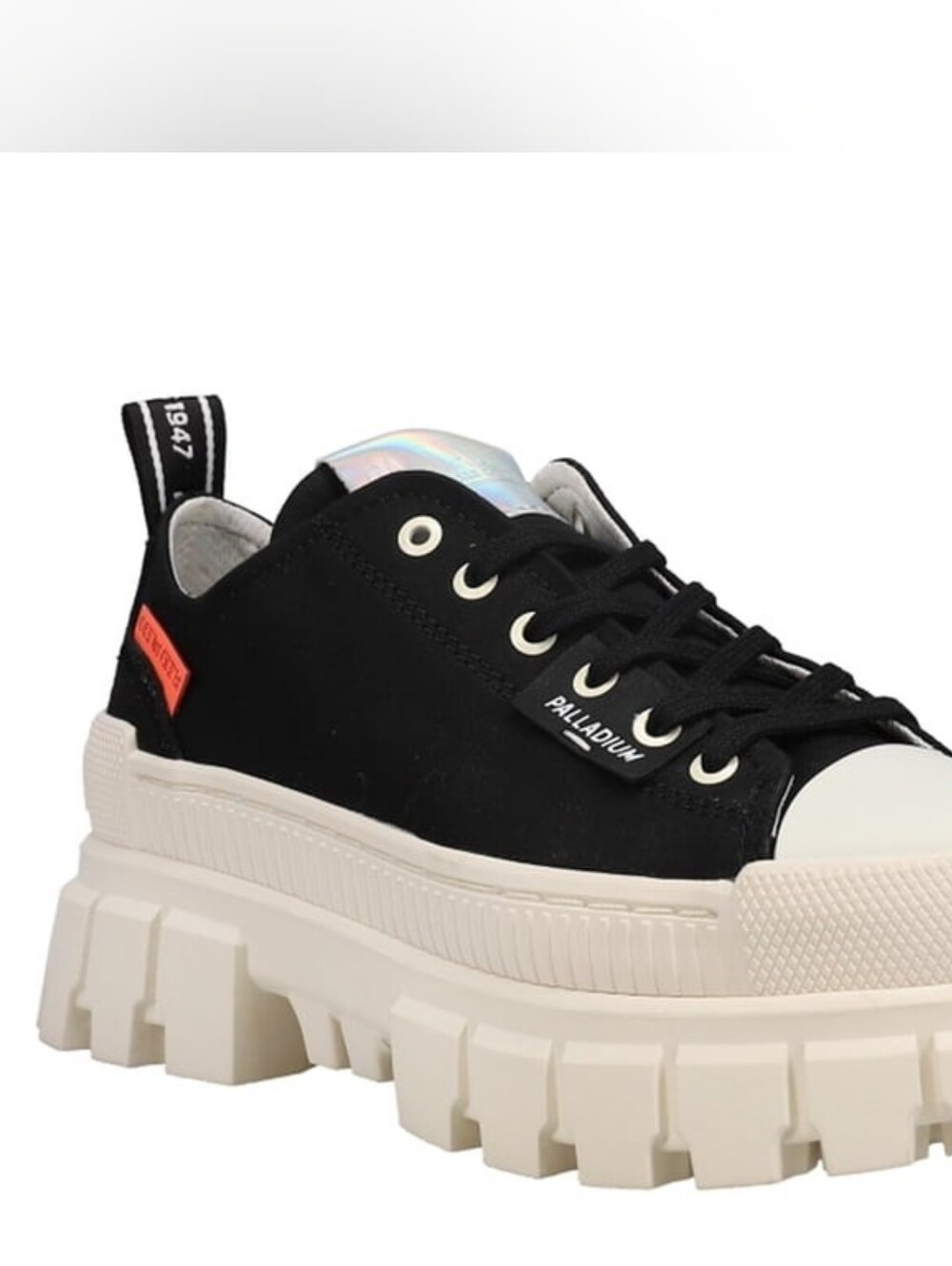 Palladium Revolt Lo TX Chunky Platform Lace Up Canvas Sneakers | Womens Sz 10 - Picture 10 of 13